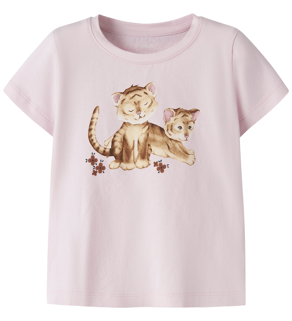Name It T-Shirt - NmfHeata - Cradle Pink - Name It - 5 Jahre (110) - T-Shirts