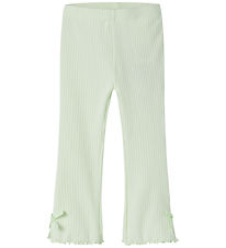 Name It Leggings - Rib - NmfHavelle - Pale Aqua
