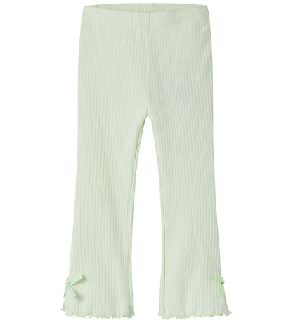 Name It Leggings - Rib - NmfHavelle - Pale Aqua