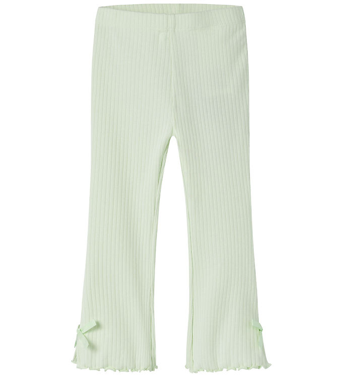 Name It Leggings - Rib - NmfHavelle - Pale Aqua