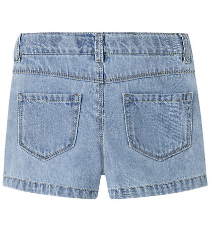 Name It Shorts - NmfRose - Light Blue Denim/Anglaise