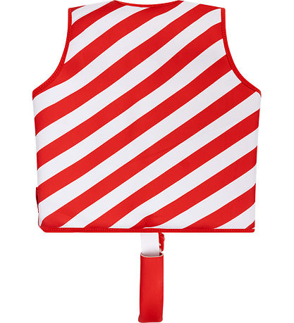 Swim Essentials Svømmevest - 15-19 kg - Rød/Hvid Crabby