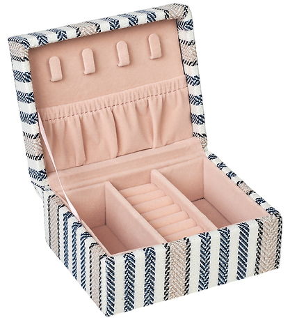 DAY ET Smykkeskrin - Stripes - Small - Pastel Parchment