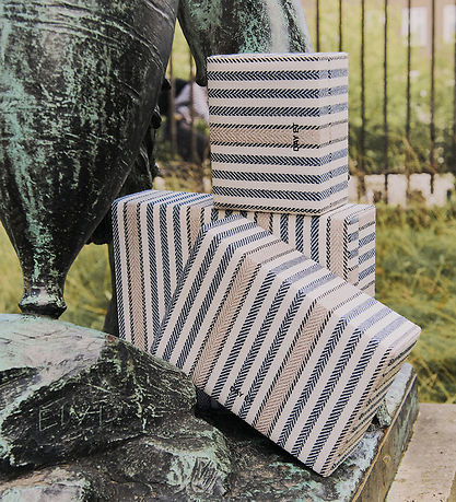 DAY ET Smykkeskrin - Stripes - Small - Pastel Parchment