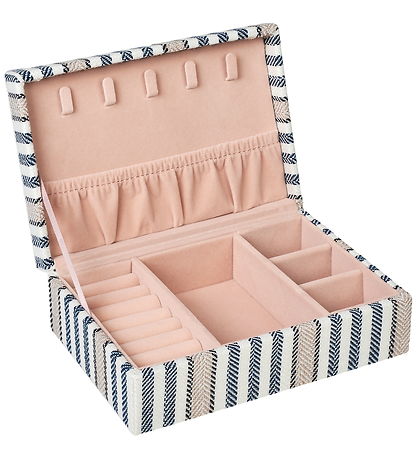 DAY ET Smykkeskrin - Stripes - Medium - Pastel Parchment