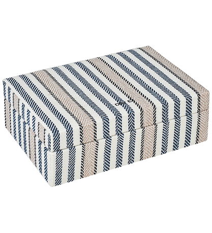 DAY ET Smykkeskrin - Stripes - Medium - Pastel Parchment