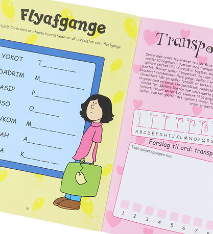 Forlaget Bolden Aktivitetsbog - Rejsesjov: Hvornår er vi der?