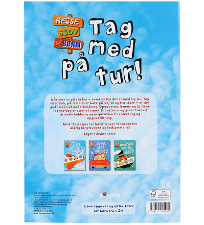 Forlaget Bolden Aktivitetsbog - Rejsesjov: Tag med på tur!
