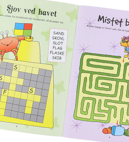 Forlaget Bolden Aktivitetsbog - Rejsesjov: Tag med på tur!