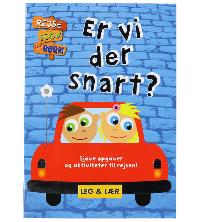 Forlaget Bolden Aktivitetsbog - Rejsesjov: Er vi der snart?