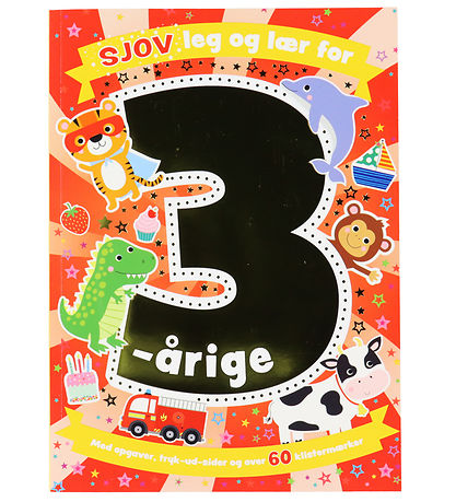 Forlaget Bolden Aktivitetsbog - Sjov Leg og Lær for 3-årige