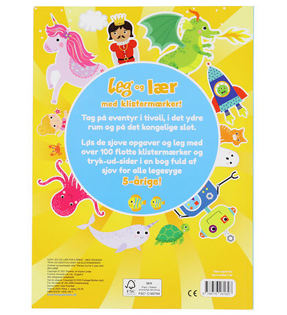 Forlaget Bolden Aktivitetsbog - Sjov Leg og Lær for 5-årige