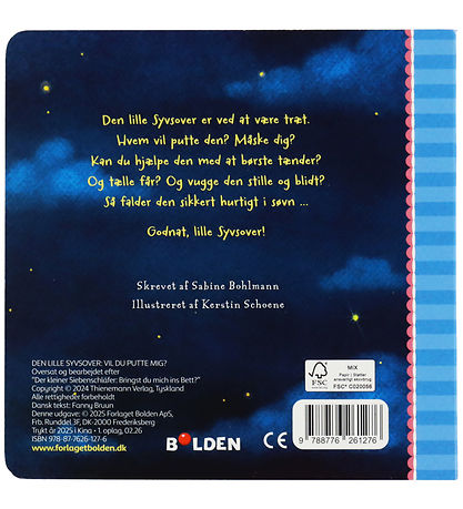 Forlaget Bolden Bog - Den Lille Syvsover