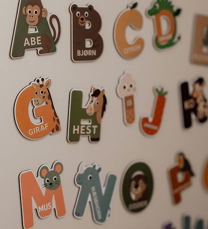 Hemmingsen Kids Magnetbogstaver - A-Å