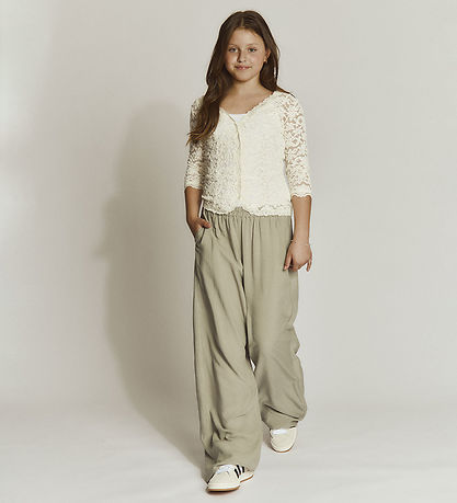 Rosemunde Bukser - Elif - Wide - Dried Sage