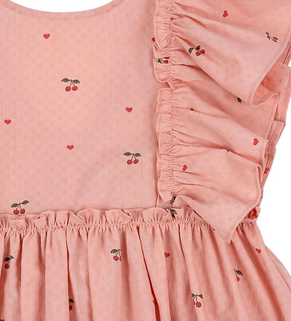 Konges Sløjd Kjole - Evia Frill - Cherry Coeur