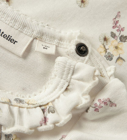 Lil' Atelier Body k/æ - Bomuld/Lyocell - NbfGayo - Coconut Milk/