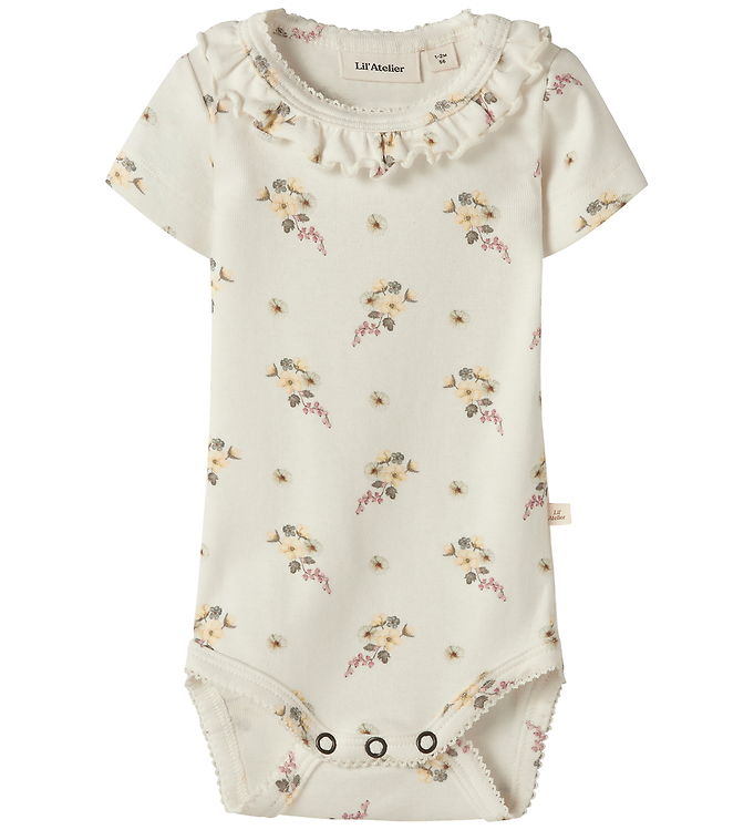 Lil' Atelier Body k/æ - Bomuld/Lyocell - NbfGayo - Coconut Milk/ billede