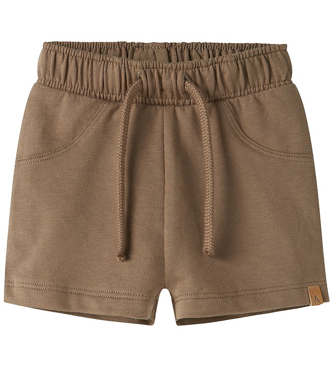 Lil' Atelier Sweatshorts - NbnOmas - Coca Mocha