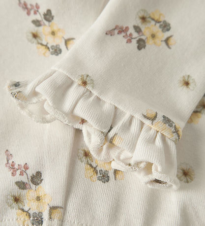 Lil' Atelier Leggings - Bomuld/Lyocell - NbfGayo - Coconut Milk/