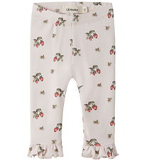 Lil' Atelier Leggings - Bomuld/Lyocell - NbfGayo - Morganite/Str