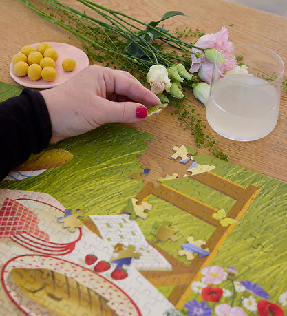 Vissevasse Puslespil - 500 Brikker - Summer Table & Me