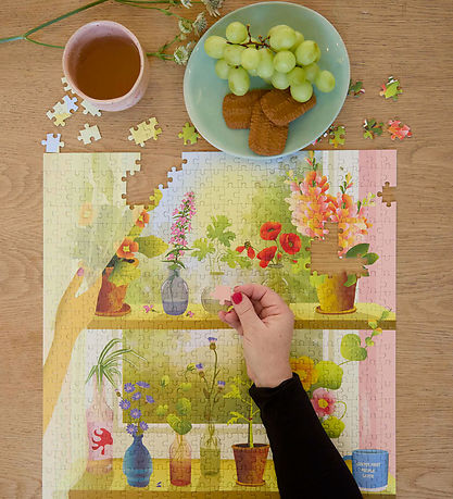 Vissevasse Puslespil - 500 Brikker - Plants & Me