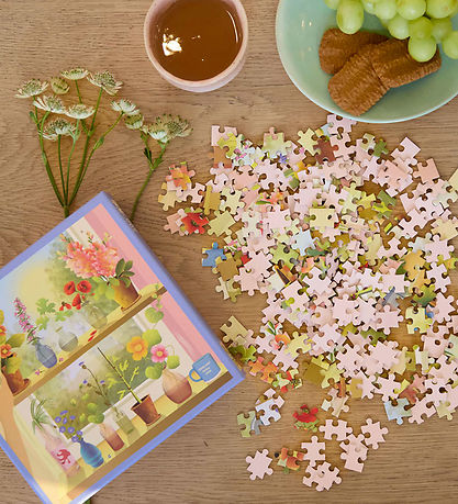 Vissevasse Puslespil - 500 Brikker - Plants & Me