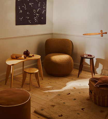 Ferm Living Tæppe - Skye Tufted Rug - 80x120 cm - Parchment