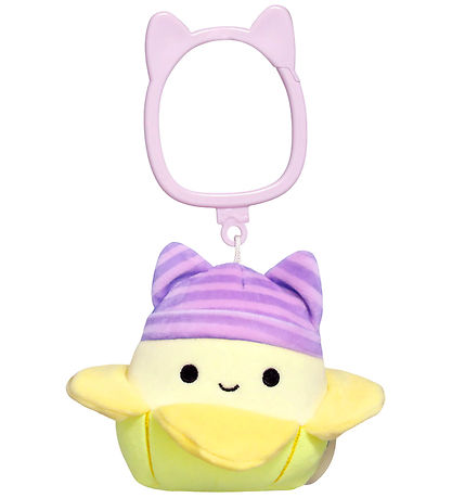 Squishmallows Bamse - 9 cm - Junie Banana - Clip-On