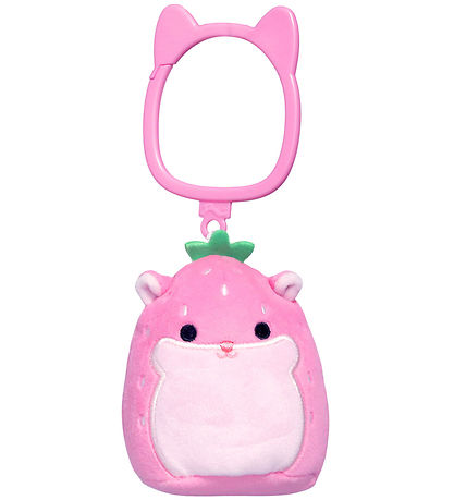 Squishmallows Bamse - 9 cm - Davi Hamster - Clip-On