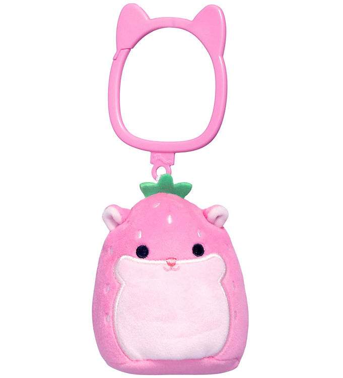 Squishmallows Bamse – 9 cm – Davi Hamster – Clip-On