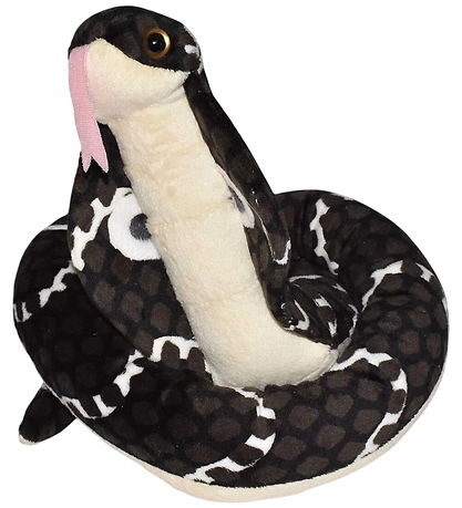 Wild Republic Bamse - 137 cm - Hooded Cobra Slange