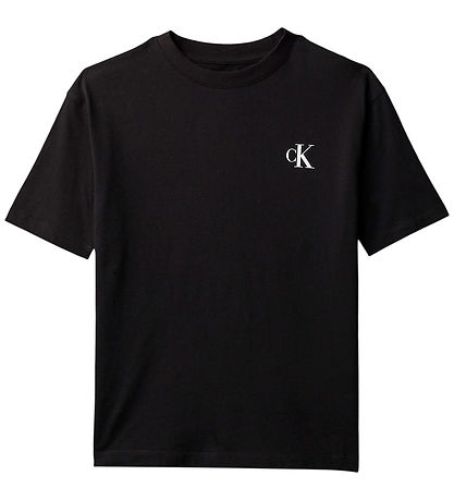 Calvin Klein T-shirt - 2-pak - Monogram - Bright White/ Black
