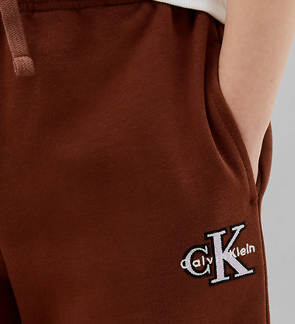 Calvin Klein Sweatpants - Monologo - Rocky Road Brown