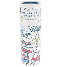Meri Meri Rulle Til Farvelægning - Byggeri Og Biler