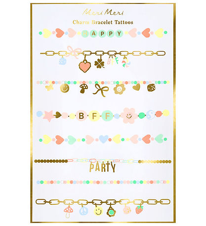 Meri Meri Tatoveringer - Charm Bracelet