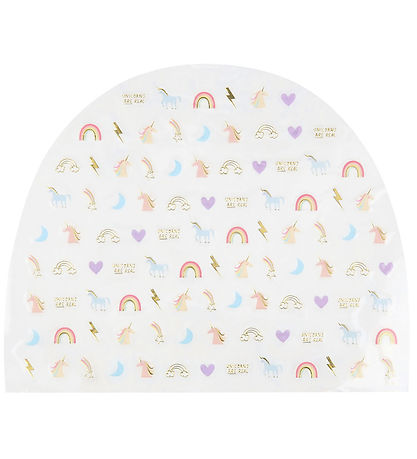 Meri Meri Neglestickers - Rainbow Unicorn