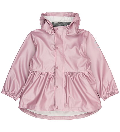 Mikk-Line Regntøj m. Seler - PU - Metallic - Mauve Shadows