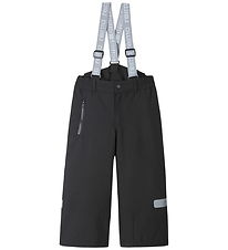 Reima Ski Pants w. Suspenders - Kiddo - Black