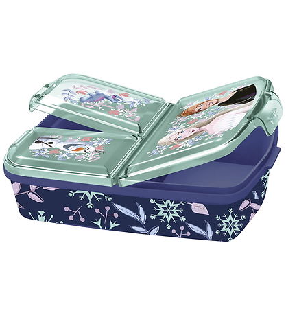 Frost Madkasse - Sandwich Box - Blå/ Turkis