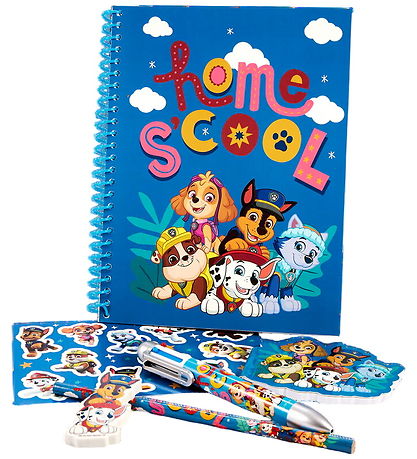 Paw Patrol Skrivesæt m. Multifarvet Kuglepen