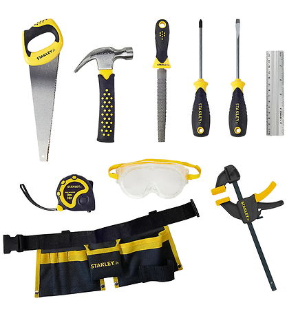 Stanley Jr. Værktøj - 10 Dele - Gul