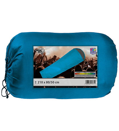 Camping Check Sovepose - Festival - Blå