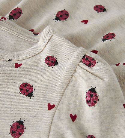 Name It Kjole - Bomuld/Modal - NmfHaline - Peyote Melange m. Gli