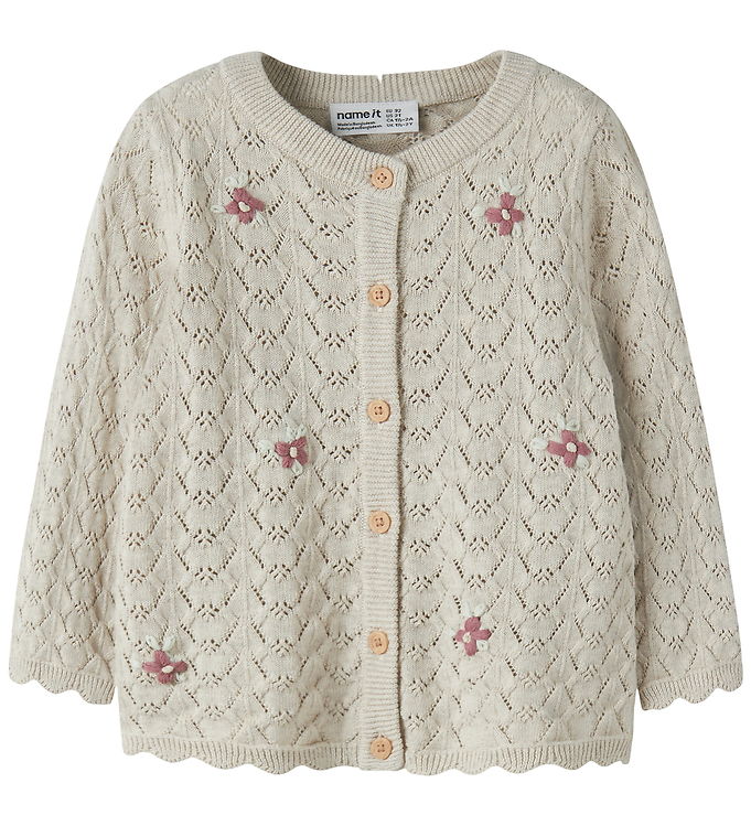 Name It Cardigan - Strik - NmfHimali - Peyote Melange