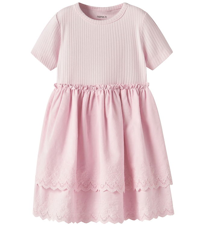 NAME IT Kortærmet Kjole Havelle Cradle Pink