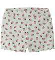 Name It Cykelshorts - Rib - NmfVemma - Pale Aqua/Strawberries
