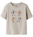 Name It T-shirt - NmmVagno - Chateau Gray/Players