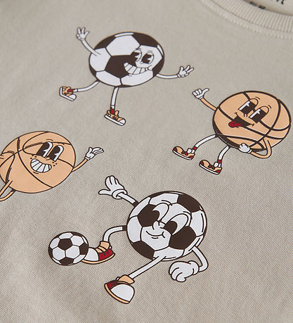 Name It T-shirt - NmmVagno - Chateau Gray/Players